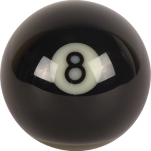 RBPM_08 Aramith Premium Replacement Ball – #8 | Golden Break Billiards